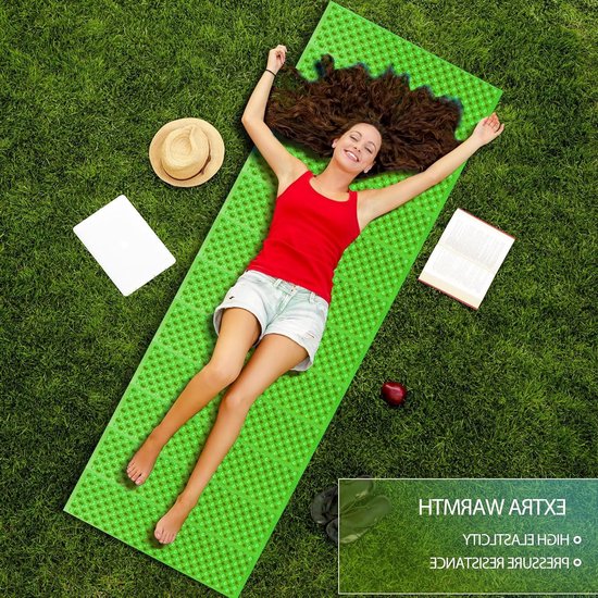 Ultralichte Vouwmat 180 x 60 cm - Weerbestendige Schuimmat voor Kamperen en Buitenactiviteiten — afbeelding 3