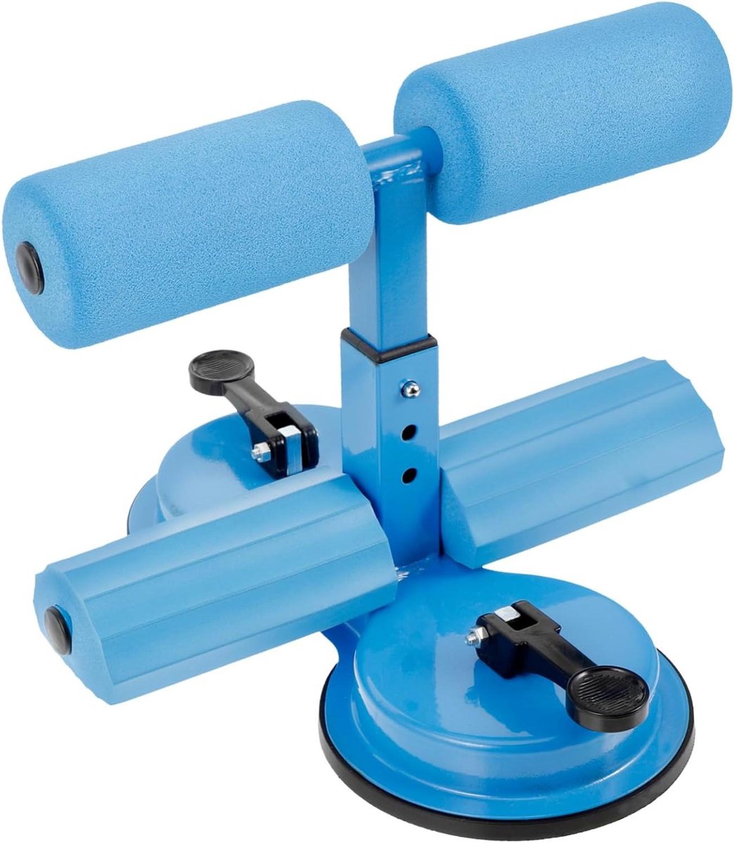 Sit-up Assistent - Buiktrainer Fitness - Thuis Trainen - Dubbele Stangen - 909 g - Zoals Getoond