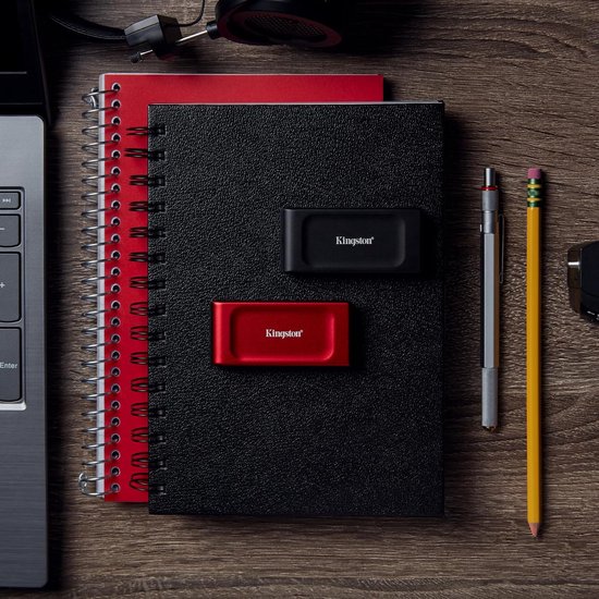 Externe SSD - Draagbare Opslag - Bestanden Back-uppen - Zakformaat Ontwerp - 2TB Capaciteit - Rood — afbeelding 2