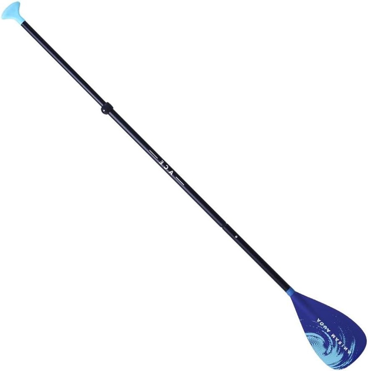 Aluminium Peddel - SUP Peddel - Peddelen op water - Verstelbaar ontwerp - 130-165 cm - Blauw