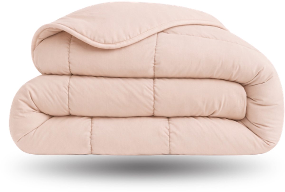 SnoozyBed Blush - Hoesloos Dekbed Zonder Overtrek - Wasbaar - All Year Dekbed - Zomerdekbed & Winterdekbed - 240x200