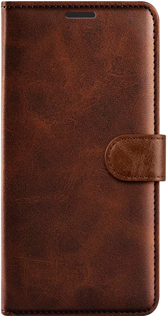 Zanae, Étui Portefeuille pour Geschikt voor Samsung Galaxy S26 Plus Édition Columbia avec Fonction Support, Bruin