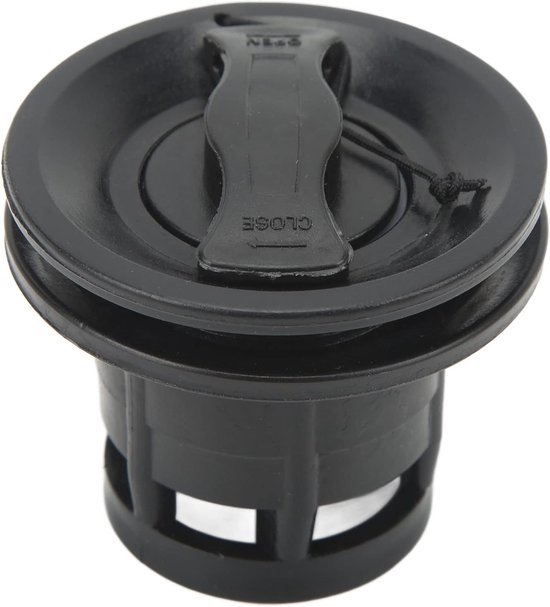 Bootluchtventiel - Vlotventiel - Watersport Reparatie - Dubbele Afdichting - 47 x 6 cm - Zwart — afbeelding 4