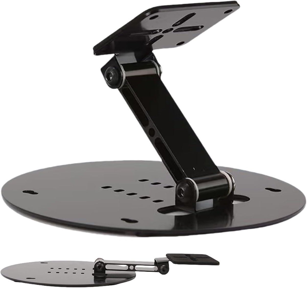 Projector Stand Tafel - Halter Laptop - Presentaties Geven - 180 Graden Rotatie - 16x16x9 cm - Zwart