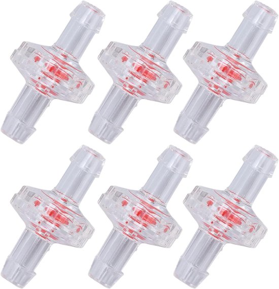 Rückschlagventil voor Bewateringssystemen - 10 Stuks - PP Plastic Slang Stop Membrane voor Inlaat en Voeding