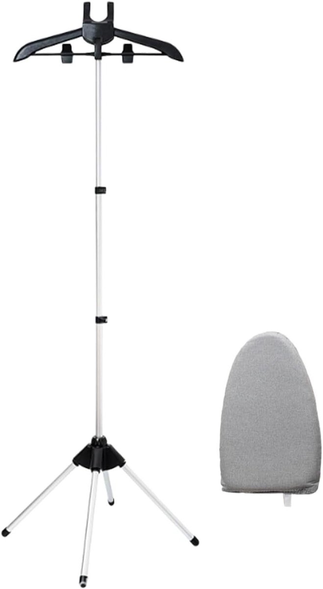 Stoomstrijkijzer Standaard - Stoomstation Accessoire - Kleding Stomen - Inklapbaar en Verstelbaar - 160 x 43 cm - Meerkleurig