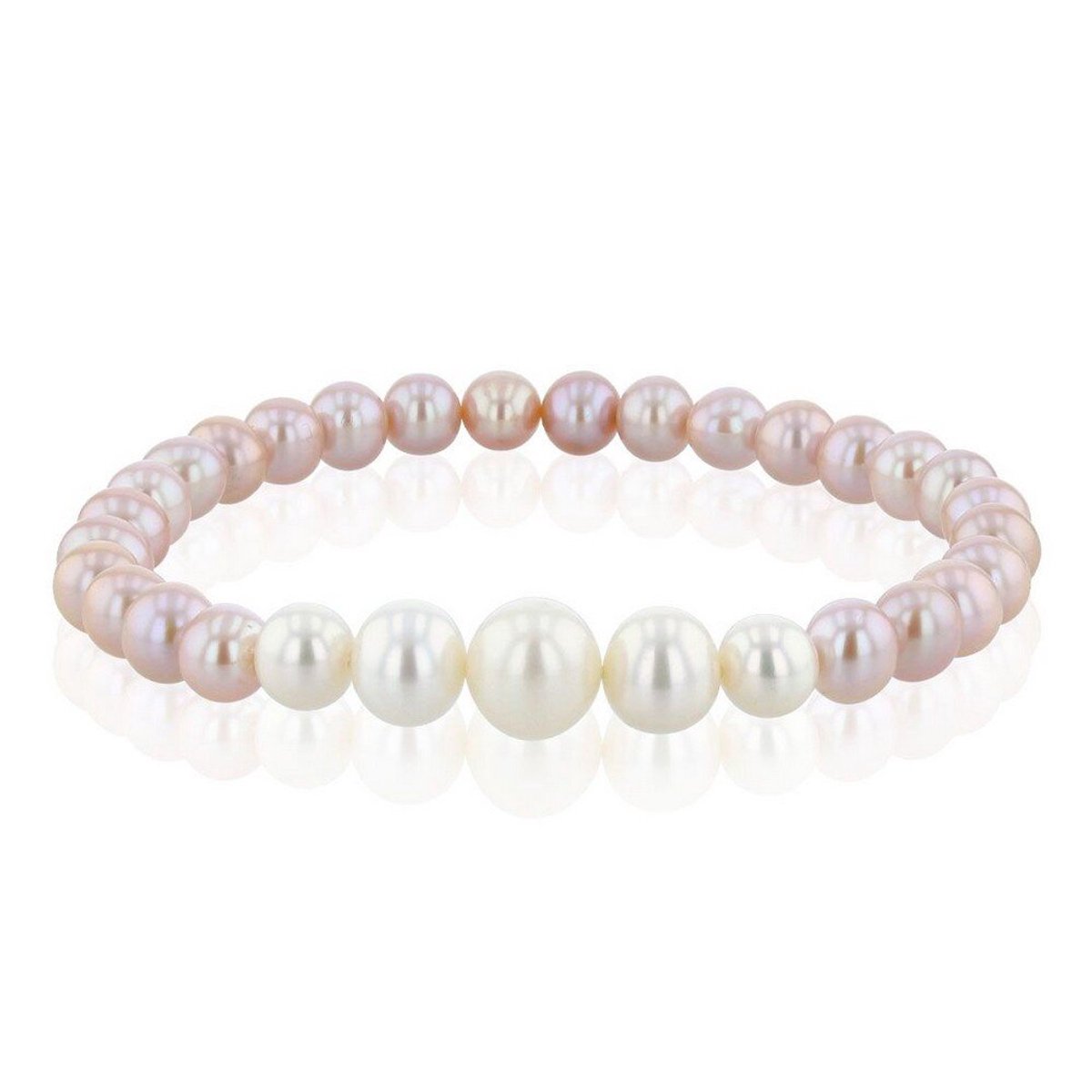 Luna-Pearls - 104.0627 - Armband - met Zoetwater gekweekte parel