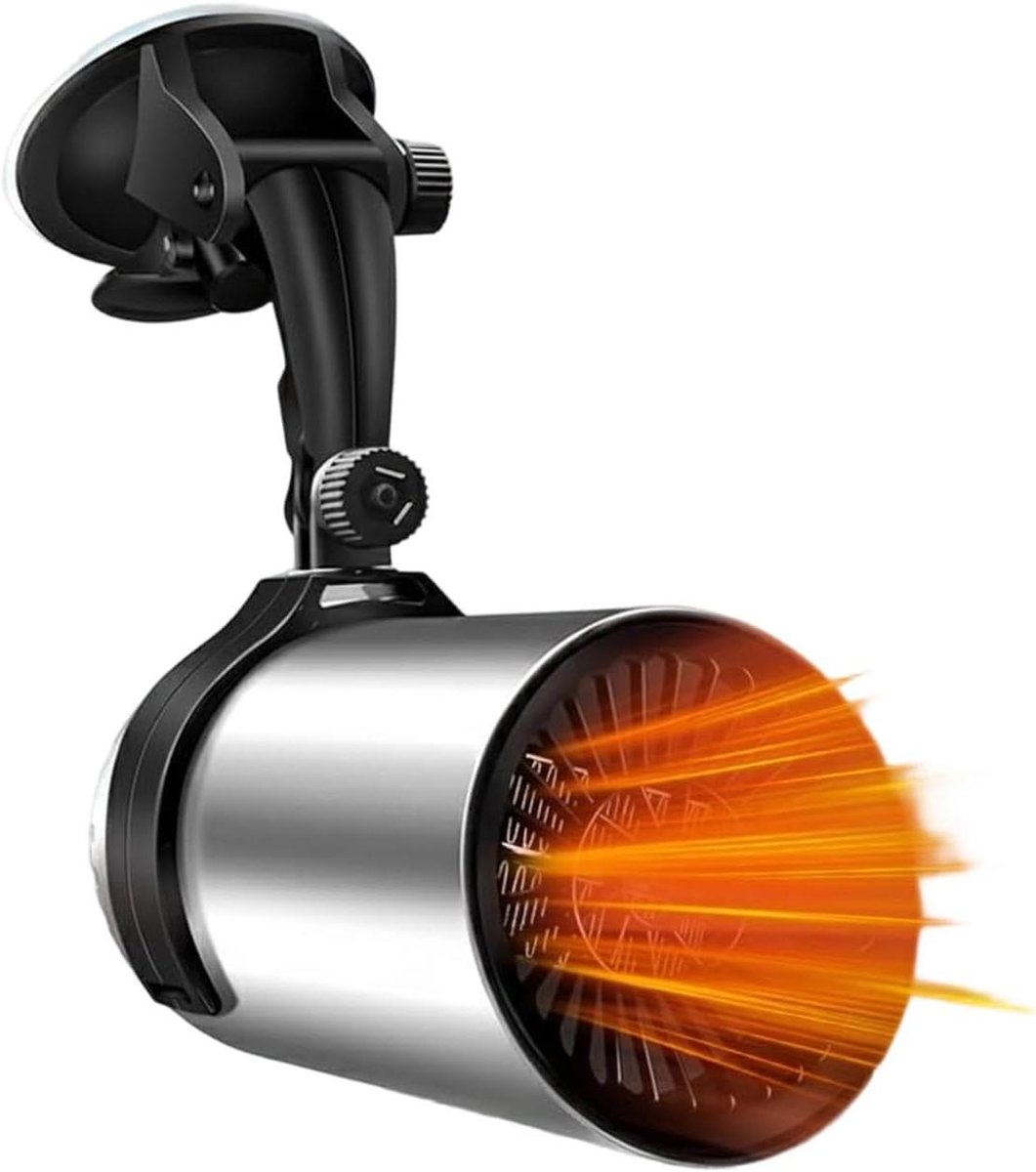 Auto Ontdooier - Ruitontdooier Verwarming - Veilig Rijden - 360 Graden Draaibaar - 21 x 13 x 11 cm - Zwart