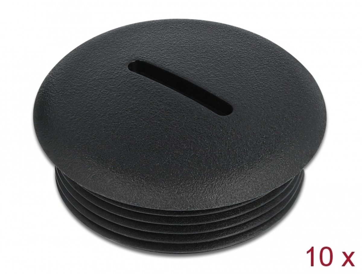 Afdichtstekker M32 x 1,5 Zwart 10 stuks