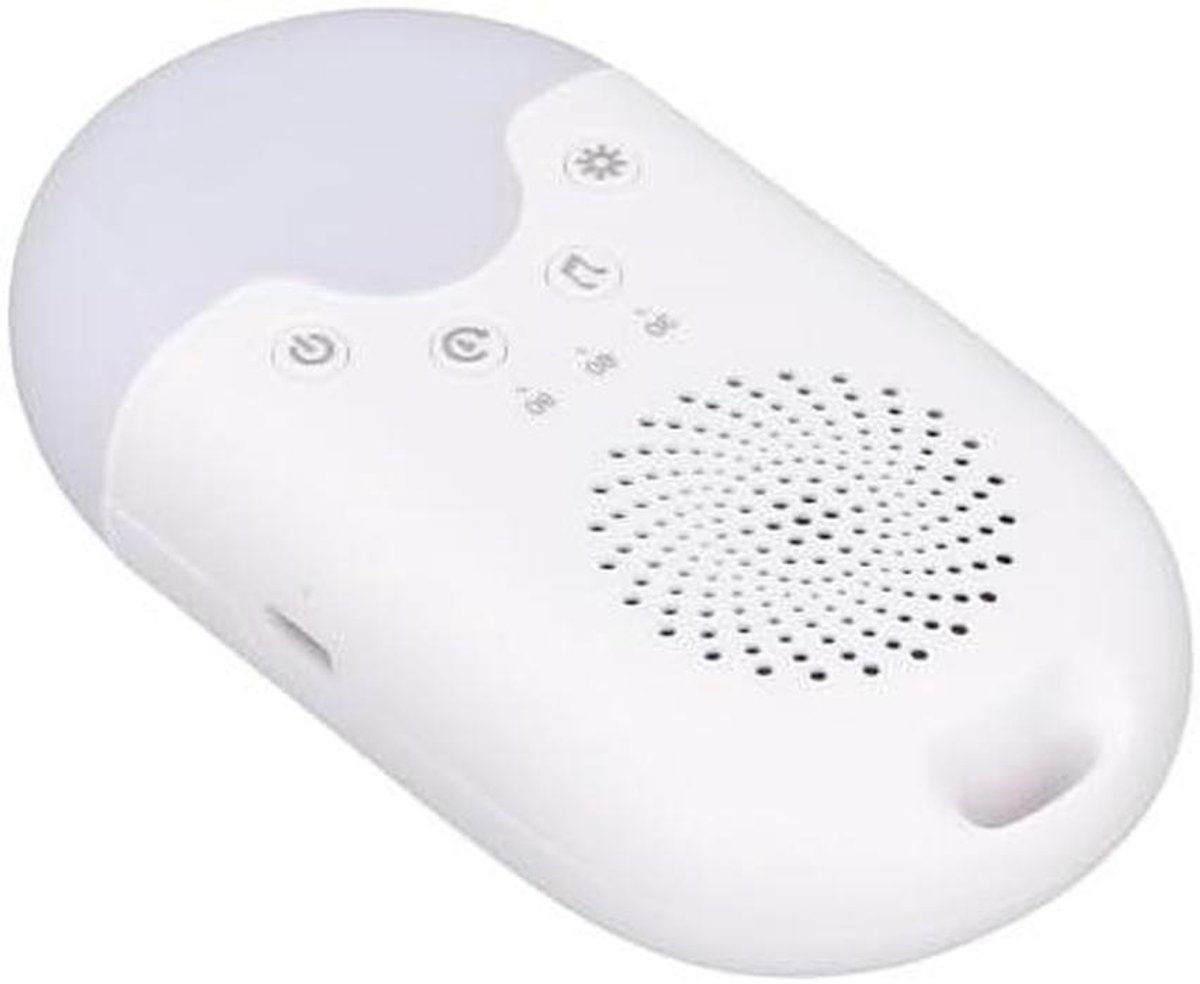 Wit Ruisapparaat - Slaapgeluid machine - Betere slaap - 21 rustgevende geluiden - 500 mAh batterij - Wit