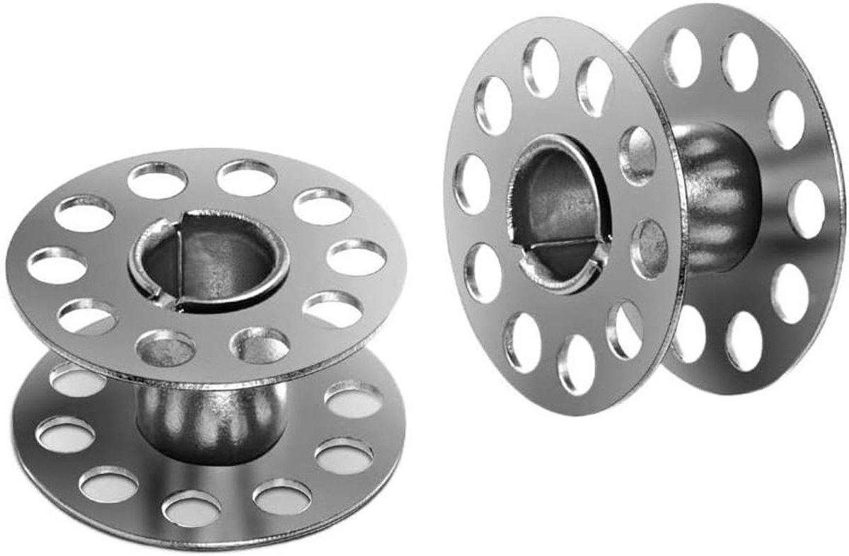 Metalen Spoeltjes - Naaimachine Spoelen - Thuis Naaien - Voor Naaimachines - 30 Stuks - Metaal