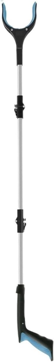 Opvouwbare Grijper - Afvalgrijper Picker - Afval Oppakken - Antislip Kaak - 109 cm - Blauw