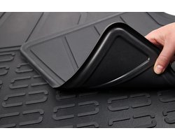Rubber Automatten geschikt voor MG ZS - Bouwjaar: 2024-heden - Originele pasvorm - 4-delig - Uitvoering: Hybrid+