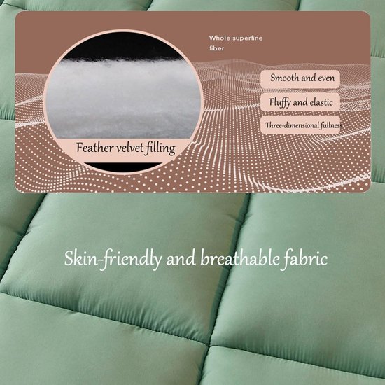 Japanse Vloermatras - Oprolbare Futon - Comfortabel Slapen - Opvouwbaar Ontwerp - 90 x 200 cm - Grijs — afbeelding 2