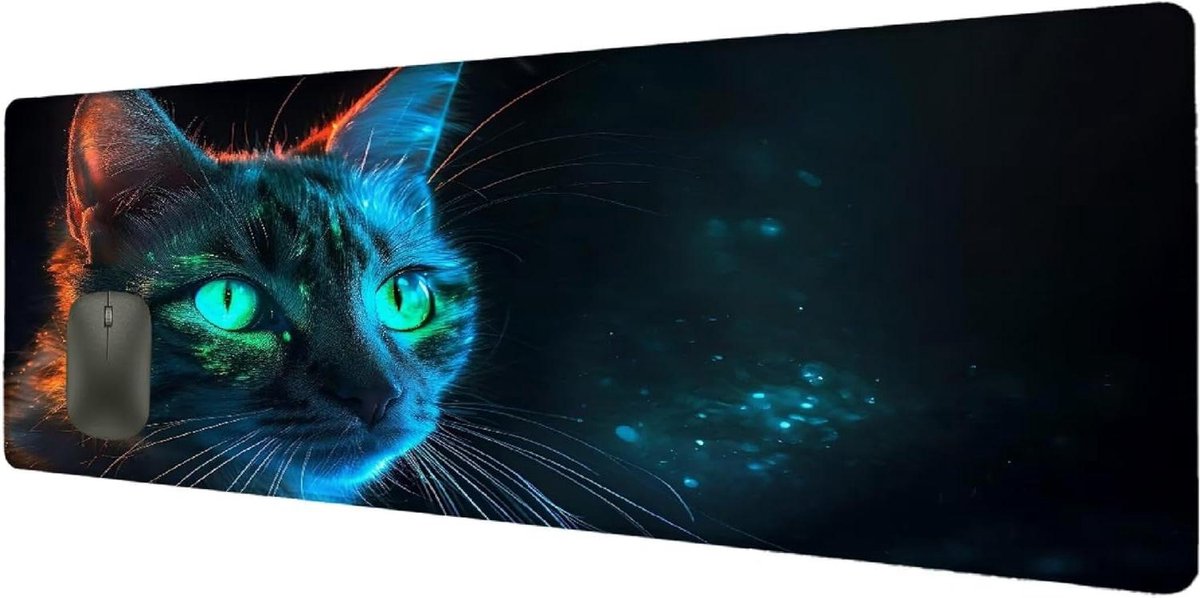Bureau Onderlegger - Grote Muismat - Werk en Gaming - Antislip Rubber - 150x80 cm - Meerkleurig
