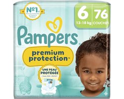 Pampers Premium Protection Maat 6 - 76 luiers (4x19)