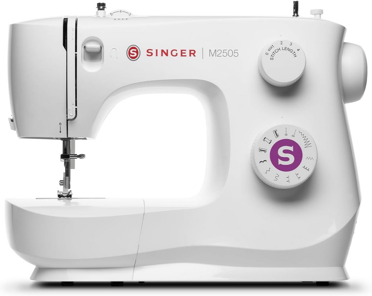 Naaimachine - Naaimachine - Kleding Maken - Eenvoudig Bedienbaar - 50 x 50 x 28 cm - Wit