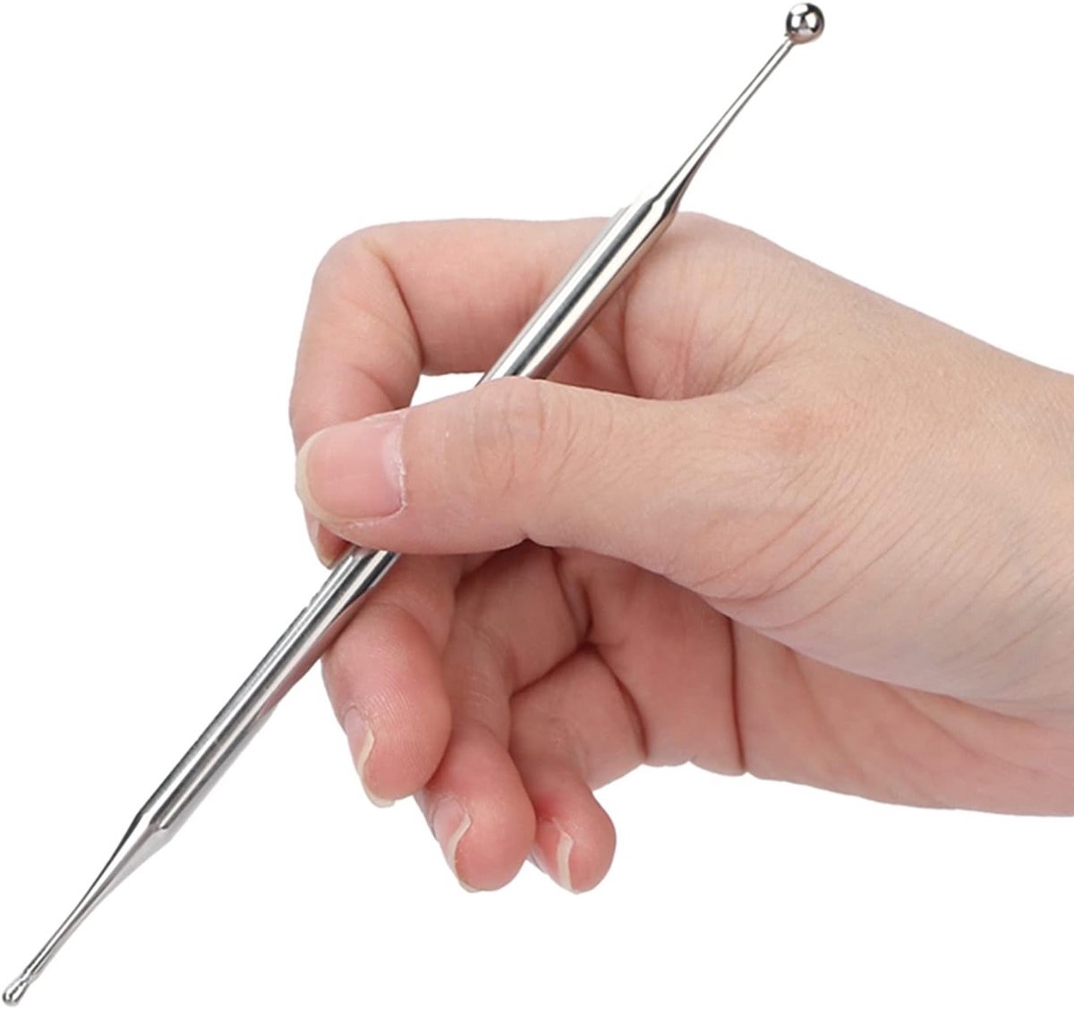 Acupunctuurpen van RVS voor dieptemassage, handmatige therapie, pijnverlichting en ontspanning van lichaam en geest, ideaal voor acupunctuurpunten detectie