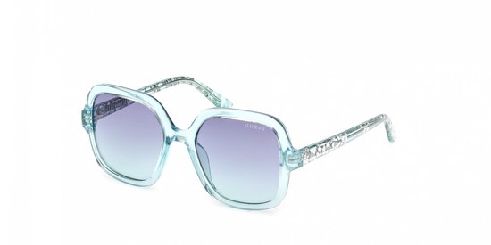 Guess Gu00230 Kinderzonnebril Transparant Gradient Blue/CAT2 Meisjes — afbeelding 5