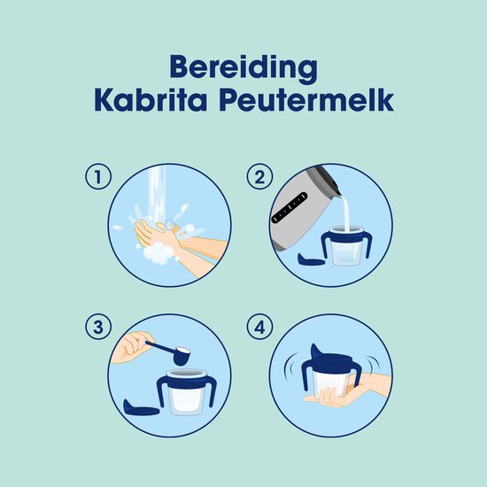 Kabrita 3 Peutermelk Multipack - Geitenmelk Flesvoeding vanaf 12 maanden - 5x800g - voordeelverpakking van Kabrita — afbeelding 5