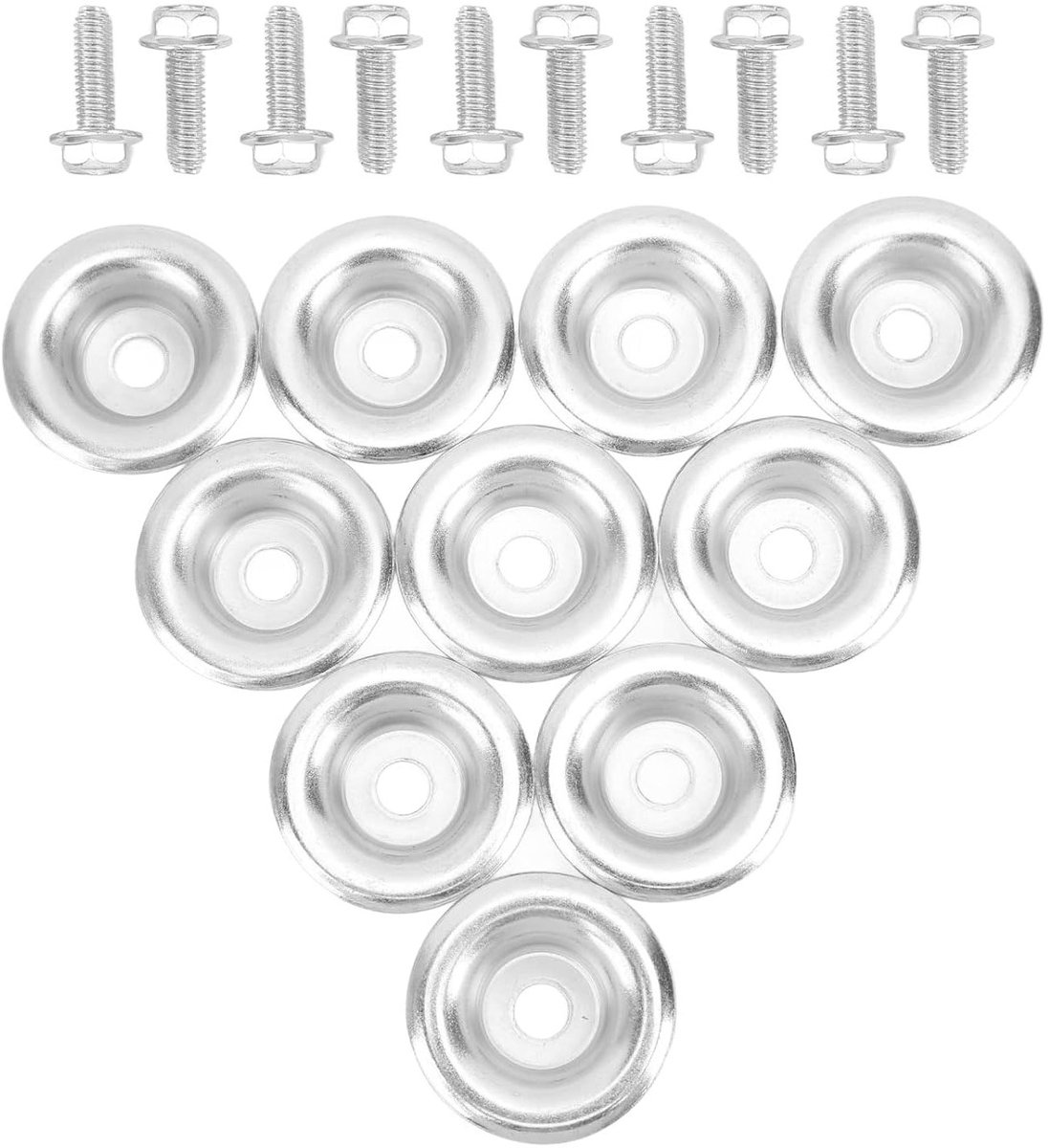Premium Sluitringschroevenset 20 Stuks - Reserveonderdelen voor Zware Lasten, Reparatie en Onderhoud van Machines