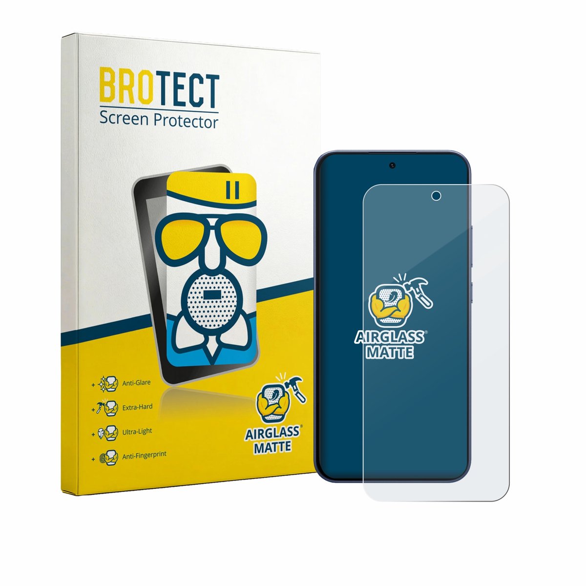 BROTECT - Screenprotector voor Oppo F33 Pro - Folie Beschermfolie Beschermglas matte