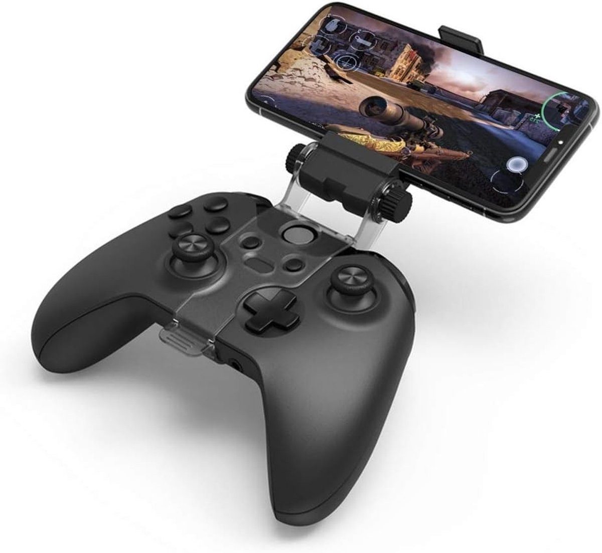 Opvouwbare Controller Houder voor Mobiele Telefoon, Smartphone Steun voor Xbox One, Handige Telefoon Mount voor Gaming en Streaming