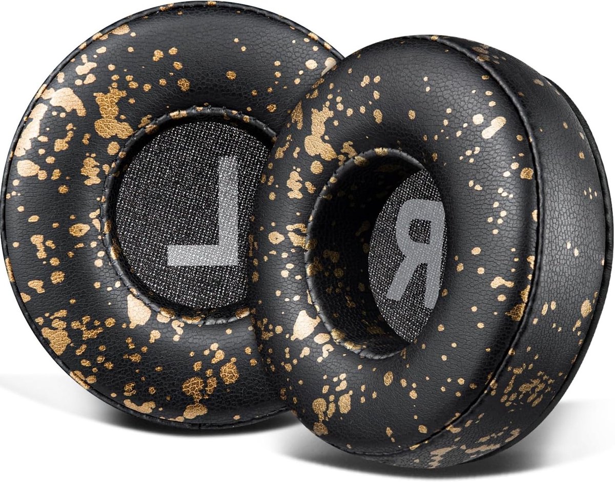 Vervangende Oorkussens voor AKG Y50/Y50BT/Y55/K618/K619 Hoofdtelefoons, Zachte Earpads van Kunstleer en Geluidsisolerend Schuim voor Comfortabel Luisteren