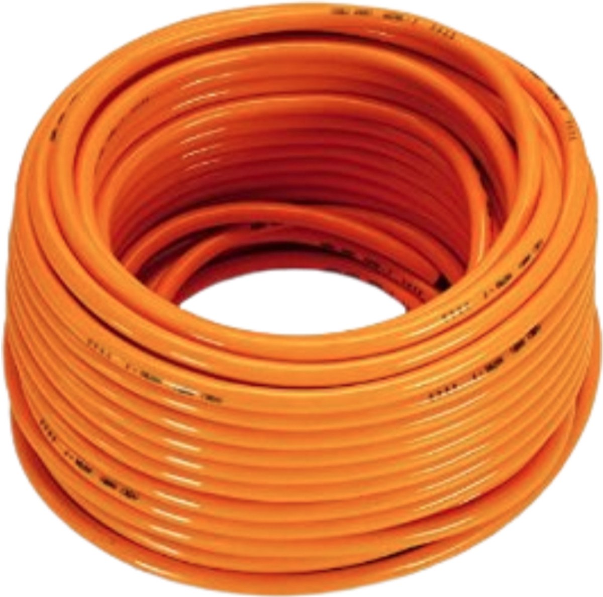 Pur kabel H07BQ-F 3x2.5mm² oranje per rol 100 meter