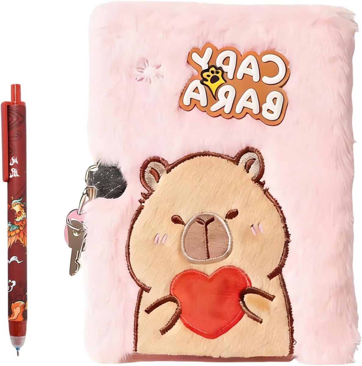 Geheim dagboek voor meisjes met hangslot – Roze notitieboek met pen, perfect voor persoonlijke aantekeningen en geheimen, ideaal cadeau voor tieners