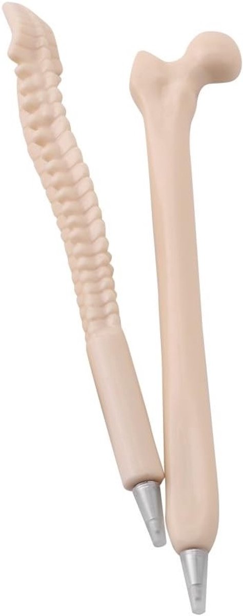 Grappige Botvormige Balpen Set van 5 voor Verpleegkundigen, Creatieve Geschenken en Schoolgebruik