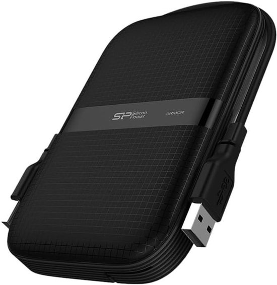 Externe Harde Schijf - Opslag Medium - Data Back-up - Schokbestendig Ontwerp - 2.5 Inch - Zwart — afbeelding 3