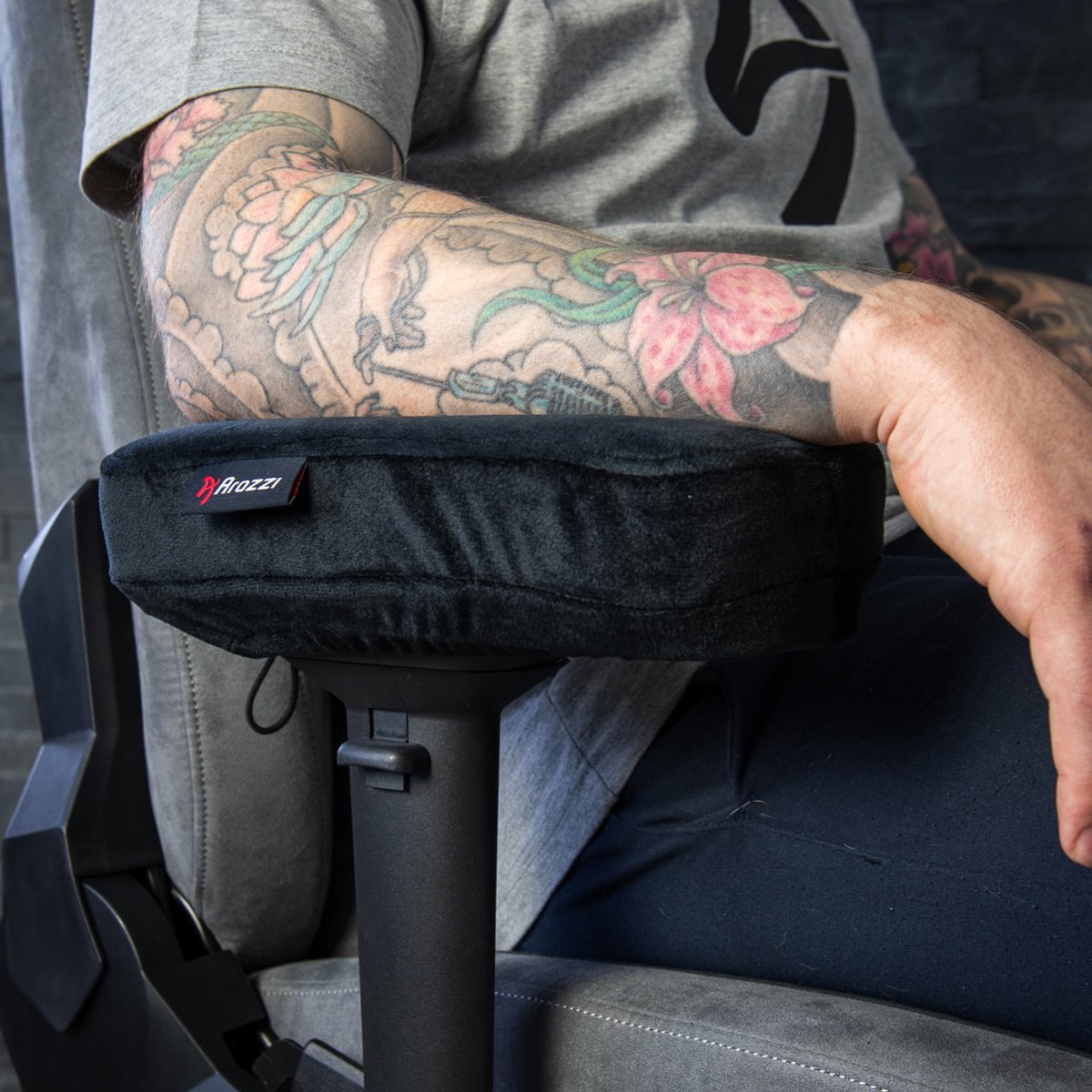 Arozzi Traagschuim Armsteunkussens voor Gamingstoelen - afbeelding 2