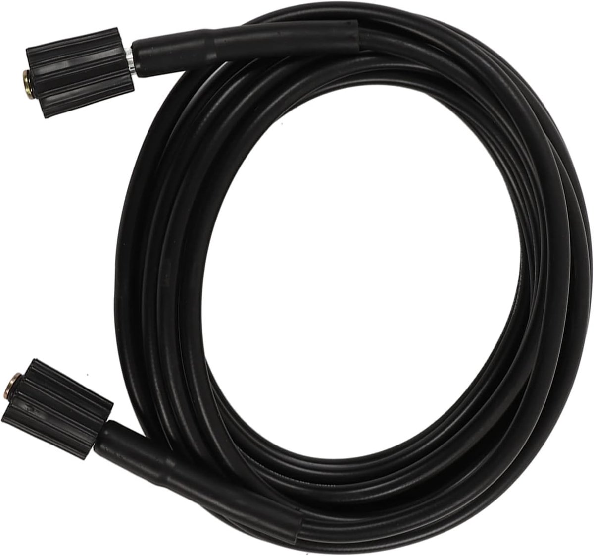 Hogedrukreiniger slang - Wasstraat slang - Auto reinigen - Quick Connect - 9 meter - Zwart