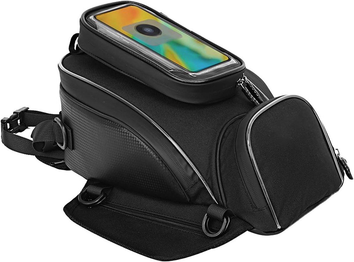Motorfiets Tanktas - Navigatie Bagage - Motortoertochten - Waterdicht Composiet - 7.2 Inch Telefoon - Normal