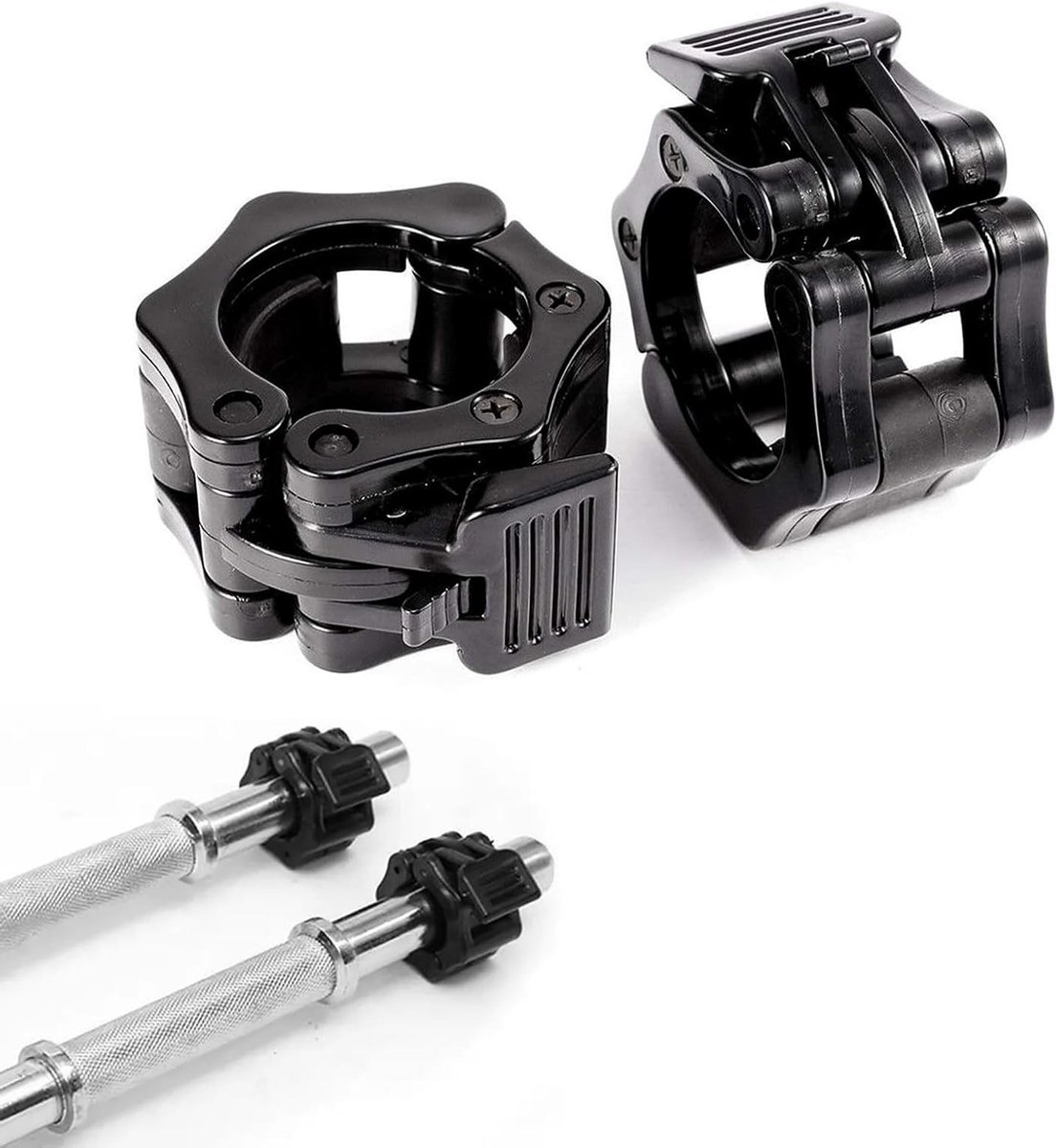 Professionele Dumbbell Clips en Clasps 30 mm - 2 Stuks voor Krachttraining, Fitness en Gymgebruik