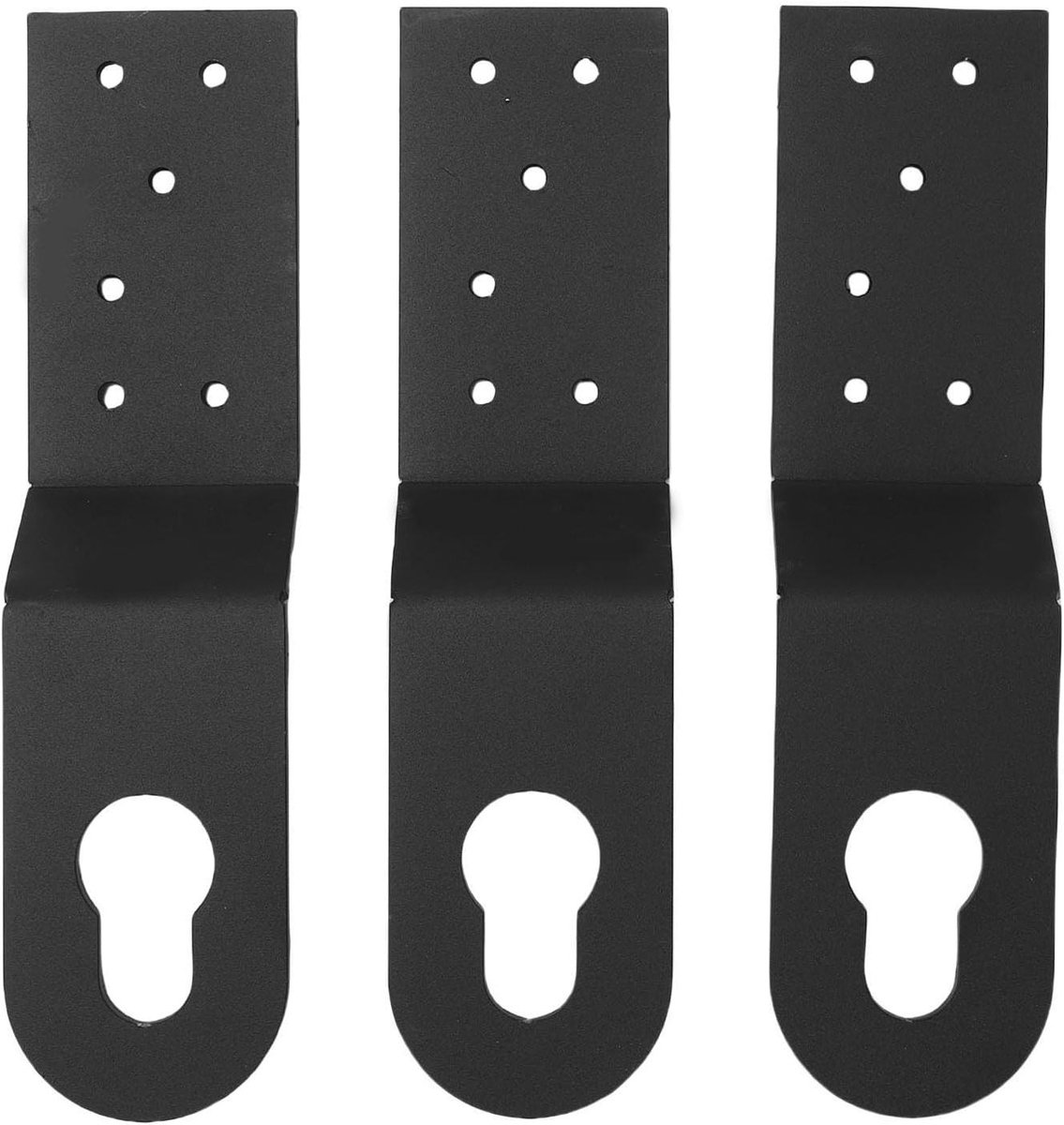 Dakveiligheid Anker - Valbeveiliging Punt - Veilig Werken - Hoge Sterkte Staal - 27 cm - Zwart