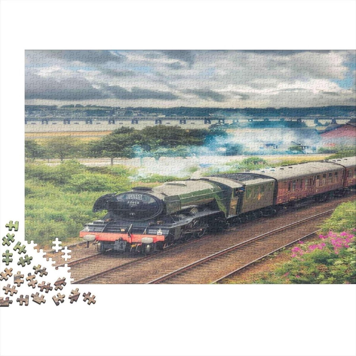 Puzzel 1000 Stukjes - Volwassen Puzzel - Ontspanning Thuis - Gerecycled Materiaal - 52 x 38 cm - Stijl 2