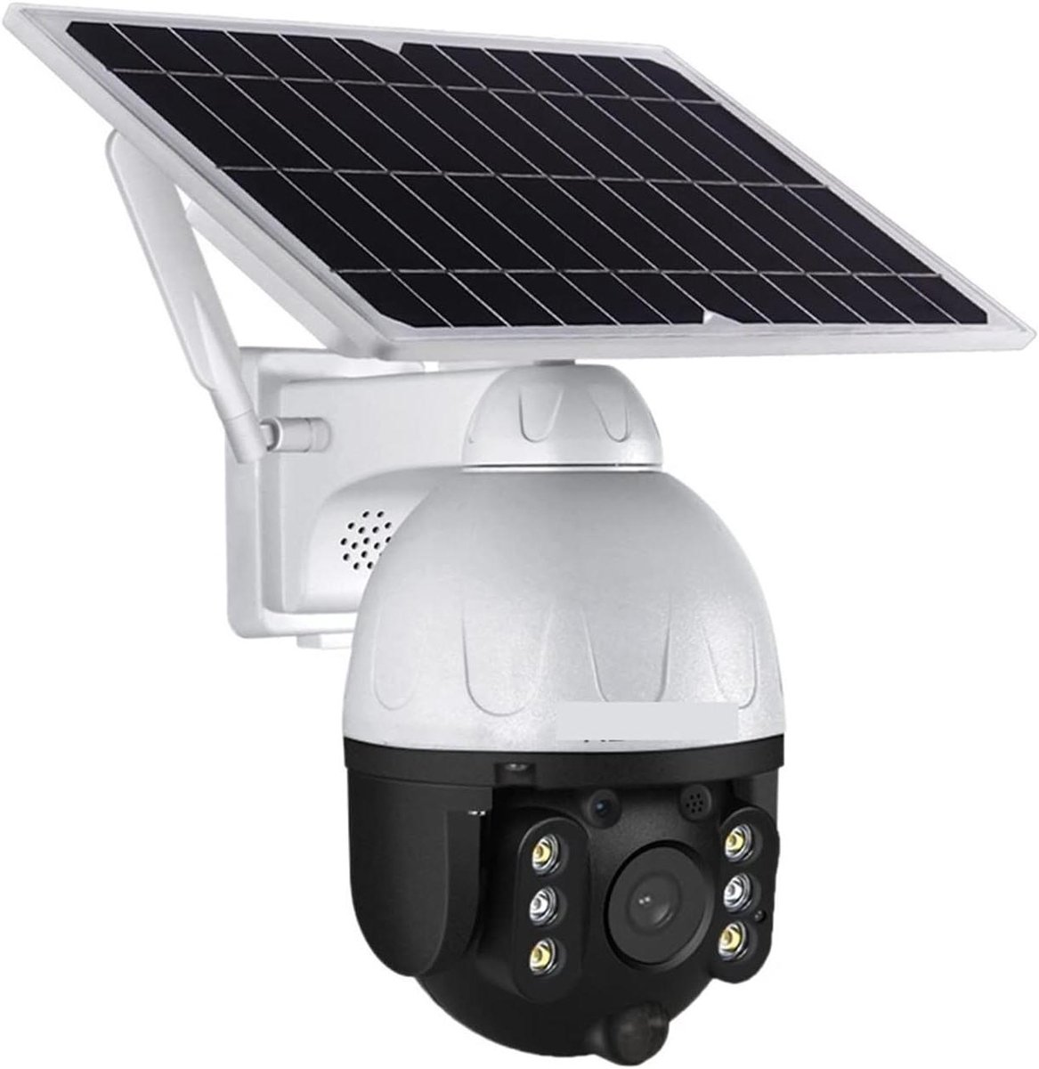 Buitencamera Solar - 4G Beveiliging - Huisbewaking - Waterdicht IP66 - 5m Kabel - Zwart