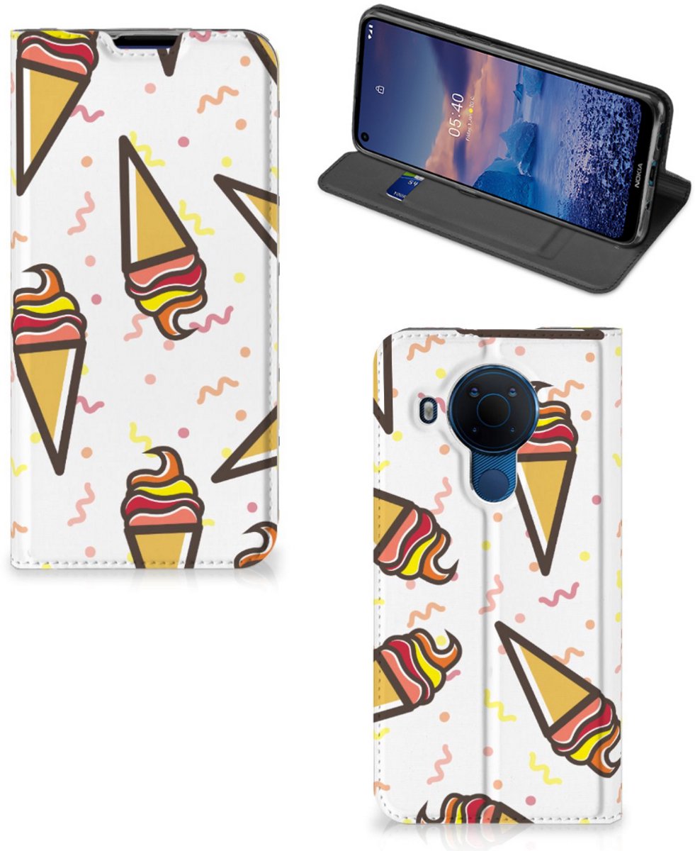 Nokia 5.4 Flip Style Cover Icecream