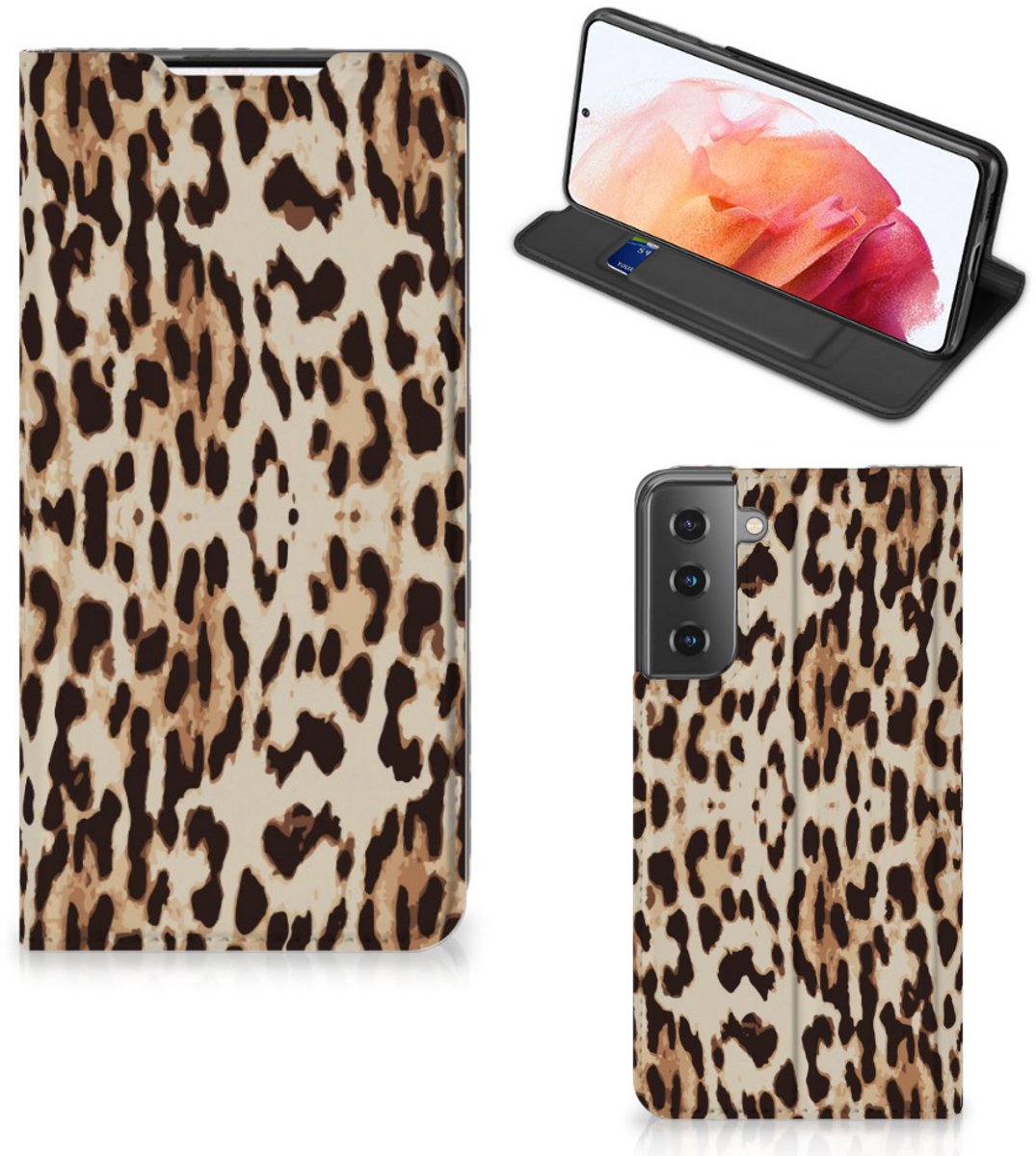 Samsung Galaxy S21 Hoesje maken Leopard