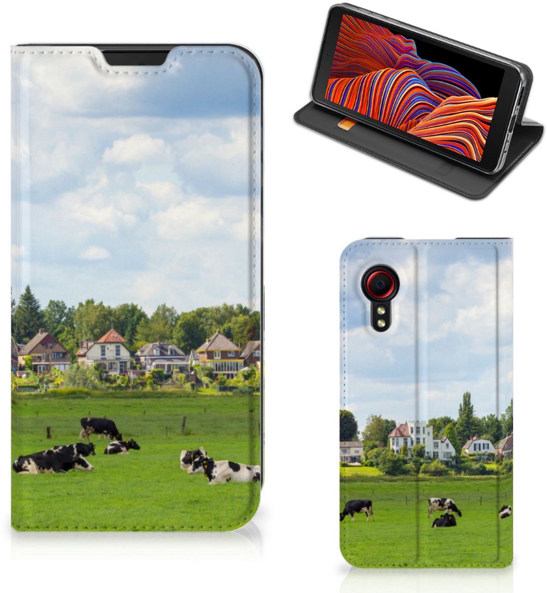 Samsung Galaxy Xcover 5 Hoesje maken Koeien