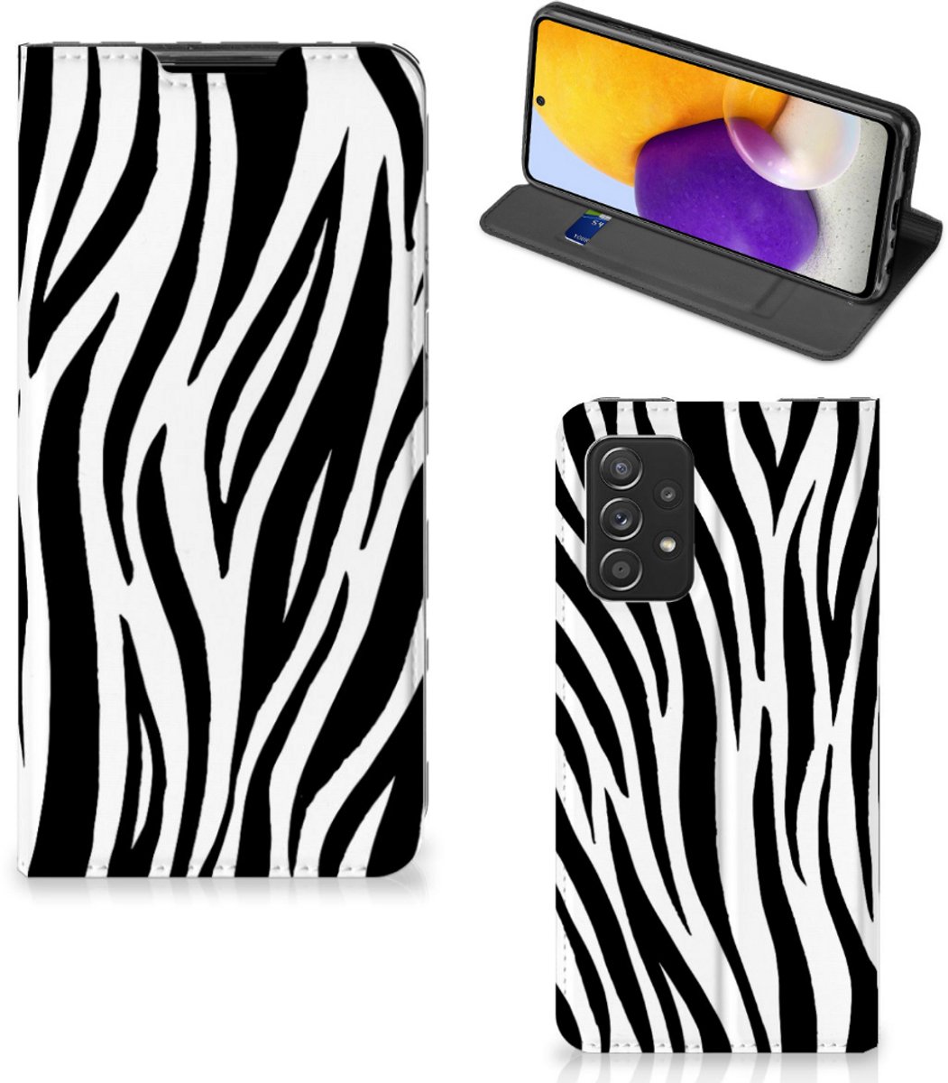 Samsung Galaxy A72 (5G/4G) Hoesje maken Zebra