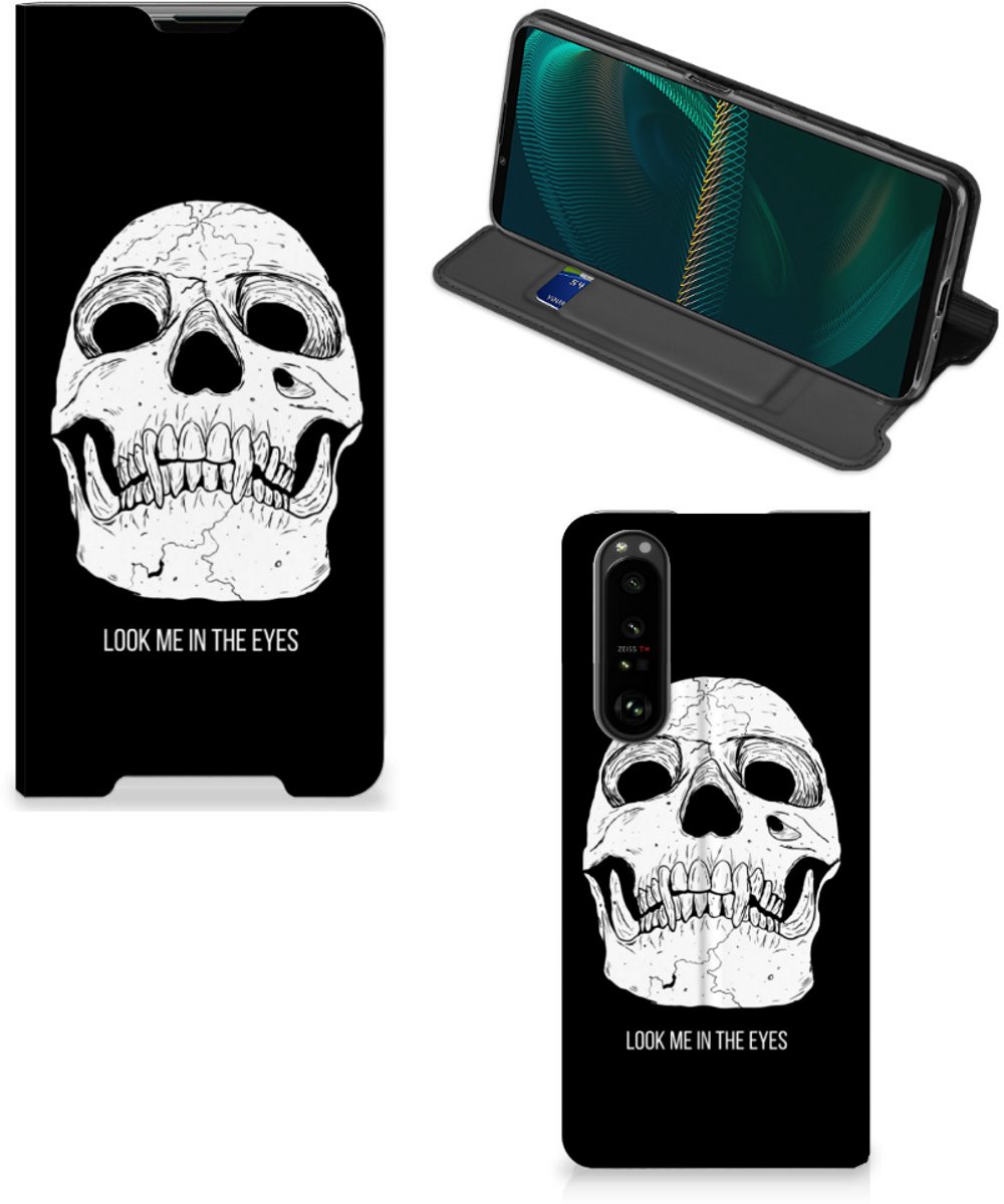 Mobiel BookCase Sony Xperia 5 III Skull Eyes