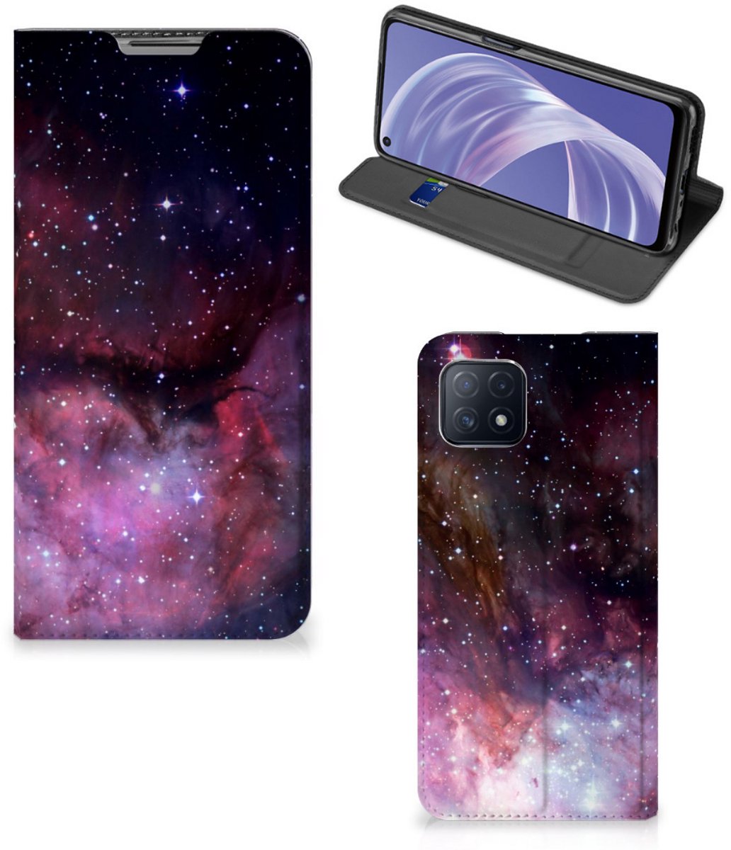 Stand Case voor OPPO A73 5G Galaxy