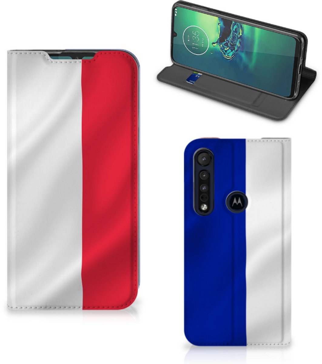 Motorola G8 Plus Standcase Frankrijk
