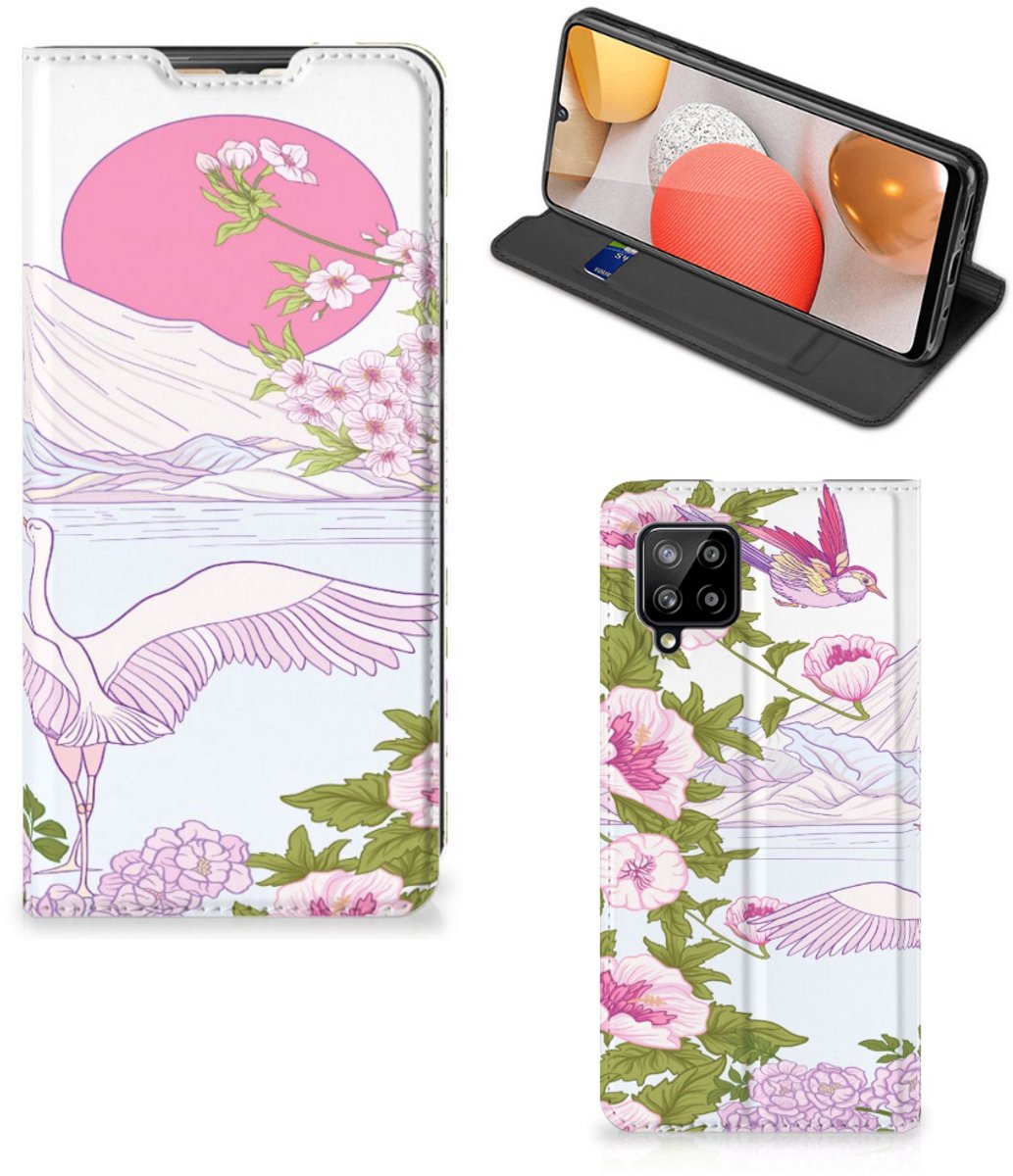 Samsung Galaxy A42 Hoesje maken Bird Standing