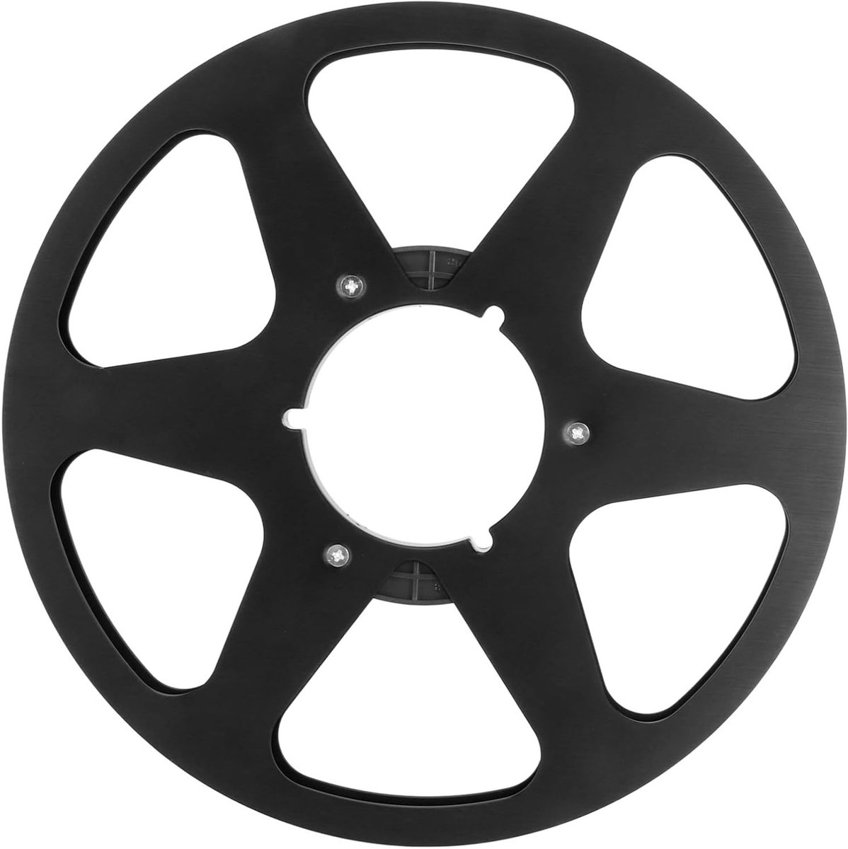 Lege Bandspoel 1/4 Inch 10.5 Inch met 6 Gaten voor Universele Open Coil Geluidsband, Aluminium Opname Spoel voor Professioneel Gebruik