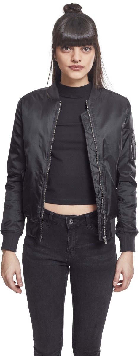 Urban Classics Basic Bomber jacket XL Zwart