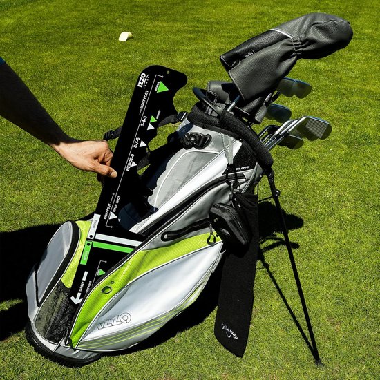 Golf Balpositie Trainer - Golf Swing Hulp - Balslag Verbeteren - Visuele Hulpmiddel - Niet gespecificeerd - Zwart van GOLF — afbeelding 2